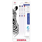 86489 - Boligrafo Zebra Sarasa R Punto Fino 0 5mm Negro Azul Rojo BL/3pzs
