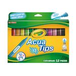 82291 - MARCADOR ACUA TIPS AROMAS CON 12 CRAYOLA