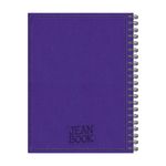 90641 - CUADERNO PROFESIONAL DE TELA 160H CUADRO GRANDE JEAN BOOK