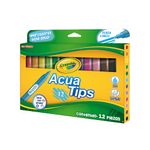 90683 - MARCADOR ACUA TIPS AROMAS CON 12 CRAYOLA