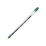 90895 - BOLIGRAFO MEDIANO VERDE PINPOINT BARRIL TRANSP