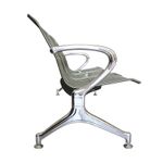 24264 - BANCA 3 PLAZAS METALICA CROMADA
