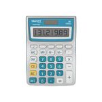 91643 - CALCULADORA ESCRITORIO 8DIG CHICA SOLAR/PILAS COLOR MET_4