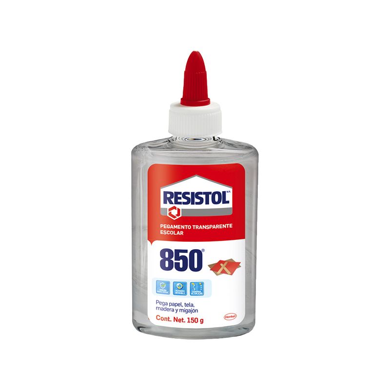 81999 - PEGAMENTO TRANSPARENTE RESISTOL 150G