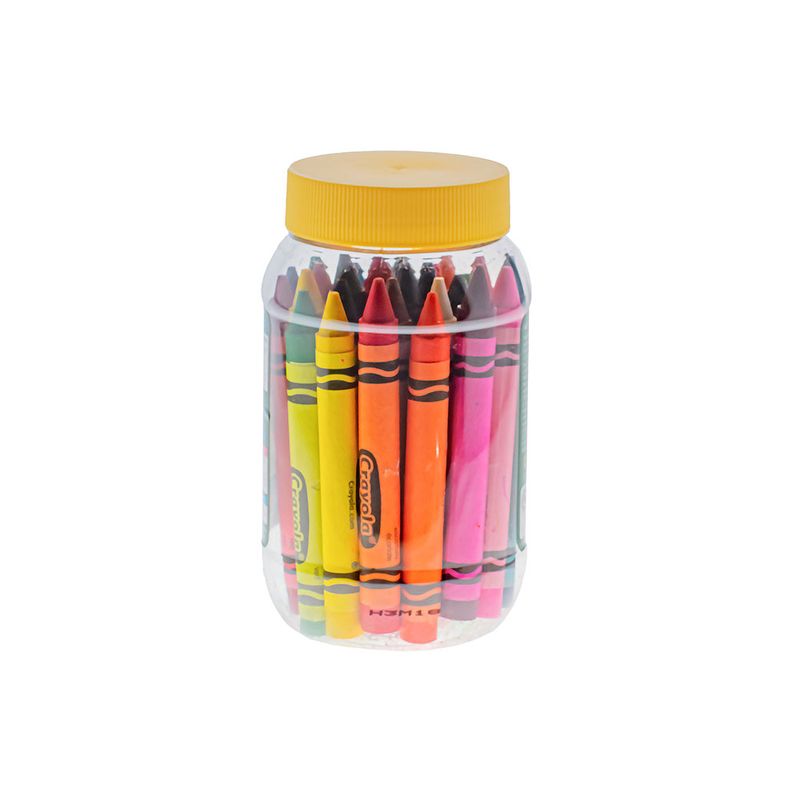 56190 - CRAYON RED JUMBO C/28 CRAYOLA BOTE