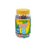 51324 - CRAYON RED JUMBO C/28 CRAYOLA BOTE